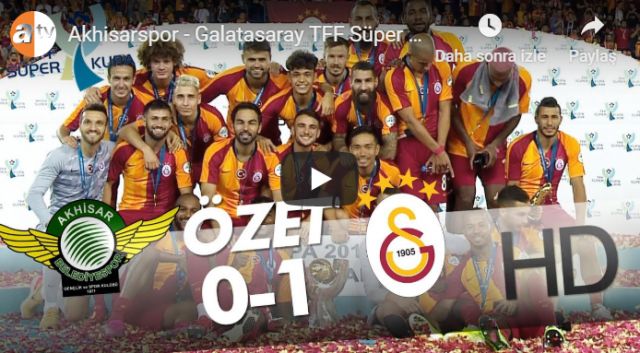 Galatasaray Akhisar Süper Kupa 2019 1