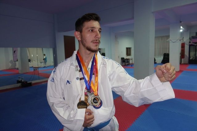 Avrupa şampiyonu Murat Öz olimpiyatlar için çalışıyor 1