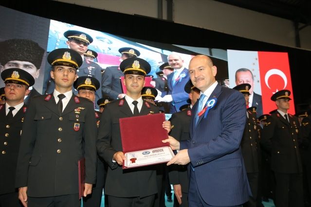 Jandarma Havacılık Okul Komutanlığı Pilot ve Teknisyen Temel Kursları Mezuniyet Töreni 3