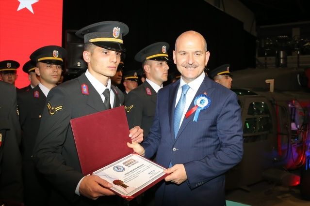 Jandarma Havacılık Okul Komutanlığı Pilot ve Teknisyen Temel Kursları Mezuniyet Töreni 6