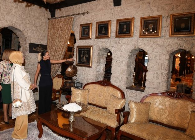 Emine Erdoğan, Bakü'deki Şirvanşah Müze Restoranı'nı ziyaret etti 10
