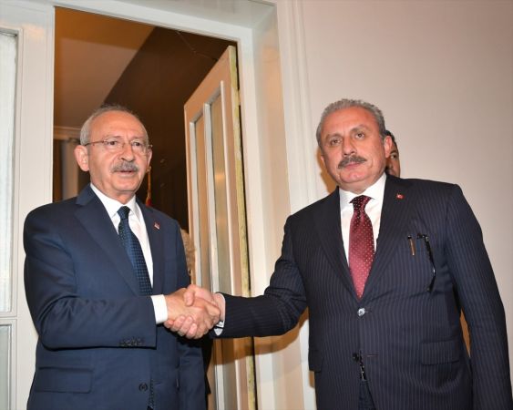 TBMM Başkanı Şentop, CHP Genel Başkanı Kılıçdaroğlu ile görüştü 1