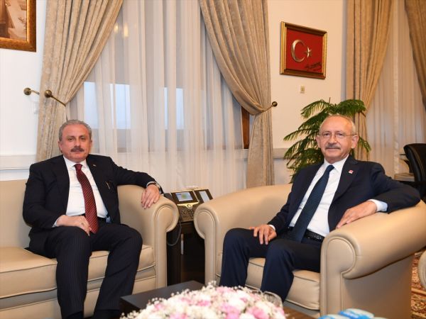 TBMM Başkanı Şentop, CHP Genel Başkanı Kılıçdaroğlu ile görüştü 3