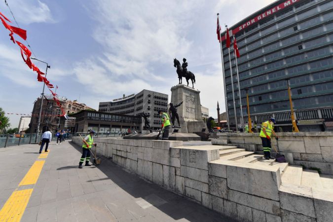 Ankara Büyükşehir bayramda görev başında - Foto Galeri 8