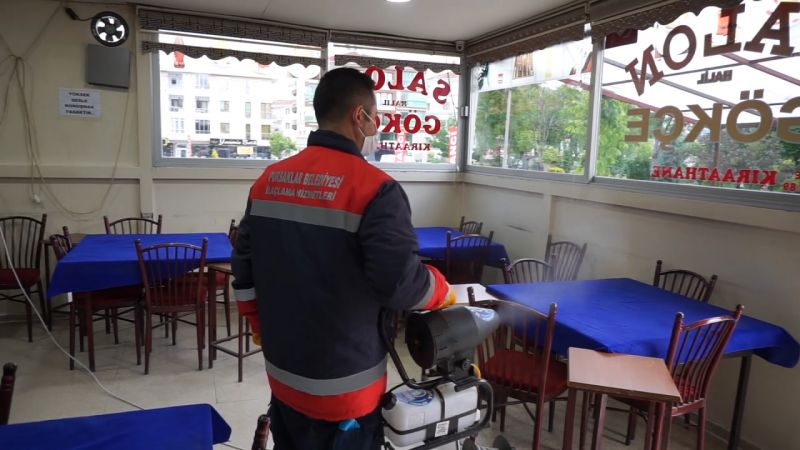 Ankara Pursaklar'da İşletmeler Hizmet Vermeye Hazır - Foto Haber 5