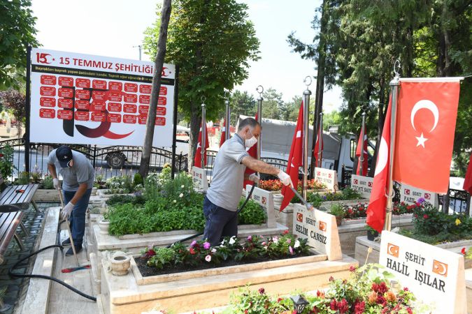 Ankara Büyükşehir 15 Temmuz şehitlerini unutmadı 11