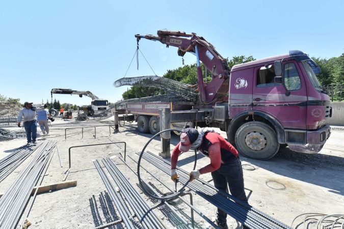Ankara'da trafik yoğunluğunu azaltacak projeler hızla ilerliyor 9
