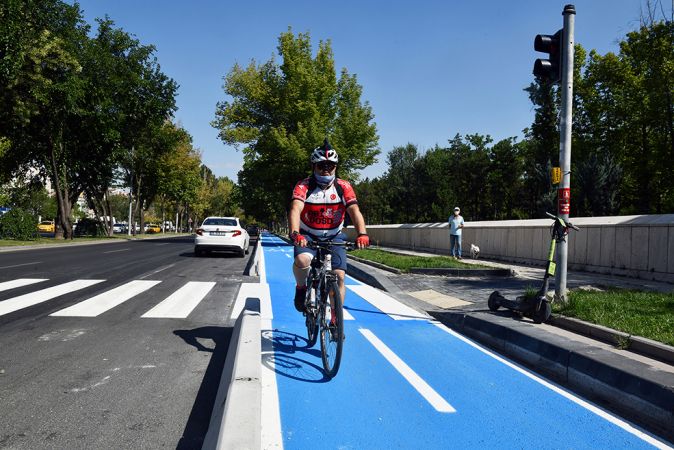 Bir vaat daha hayata geçiriliyor: Ankara ilk bisiklet yoluna kavuştu 13