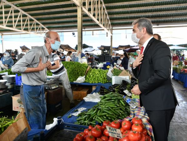 Ankara'nın Başarılı Belediye Başkanı Köse'den Pazar Denetimi 2