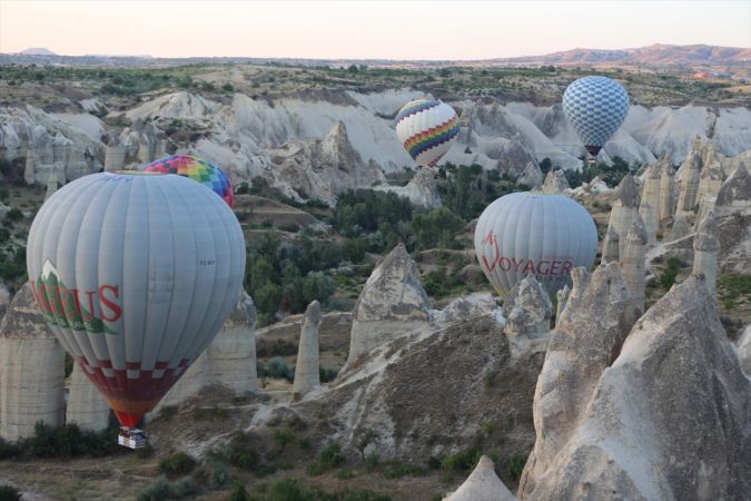 Kapadokya'nın 5 aylık balon hasreti sona erdi 4