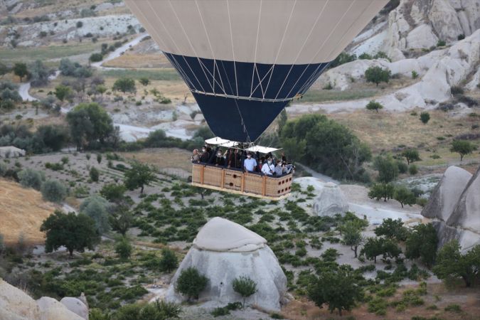 Kapadokya'nın 5 aylık balon hasreti sona erdi 8
