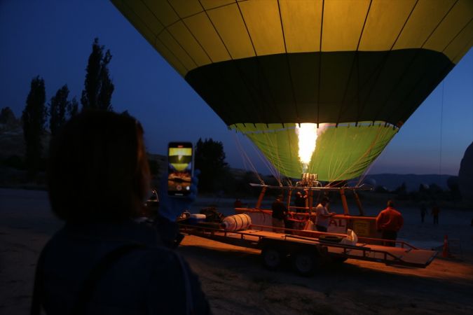 Kapadokya'nın 5 aylık balon hasreti sona erdi 14
