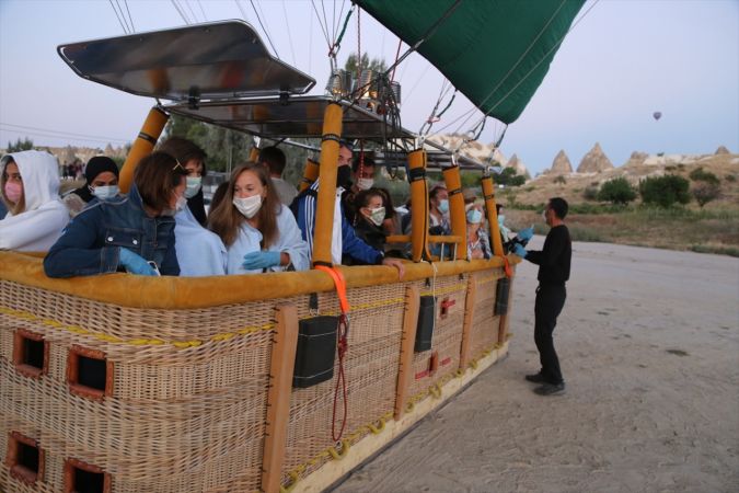 Kapadokya'nın 5 aylık balon hasreti sona erdi 15