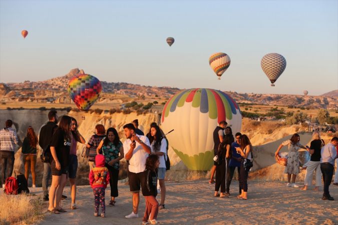 Kapadokya'nın 5 aylık balon hasreti sona erdi 16