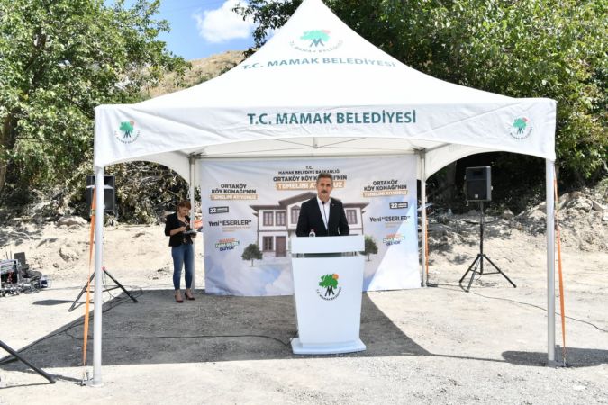 Mamak'ta Bir günde üç temel atıldı! Mamak Belediyesi iki konak bir gençlik merkezi yapımına start verdi 16