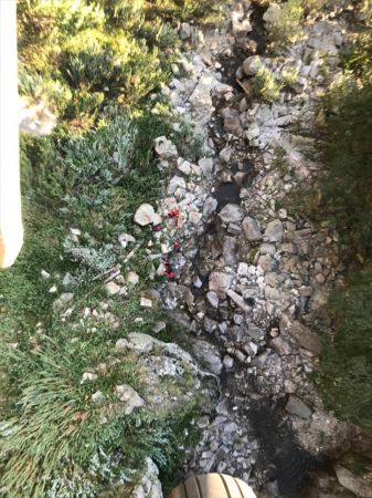Korkunç olay! Uludağ'da yürüyüş yaptığı sırada kayalıklardan düştü 1