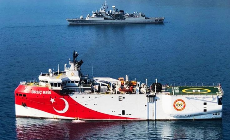 Oruç Reis gemisinin Doğu Akdeniz'deki çalışması 1 Eylül'e kadar uzatıldı 4