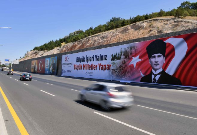 Ankara Büyükşehir'den Büyük Zafere Yakışır Görsel Şölen 1
