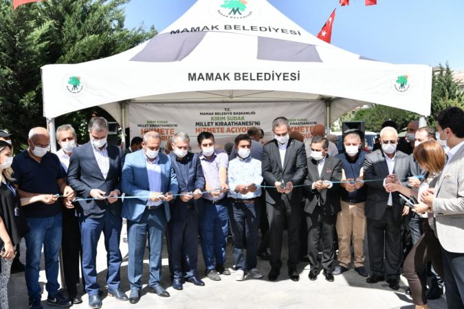 Mamak’ta iki ayrı noktada Millet Kıraathanesi açıldı - Ankara 11
