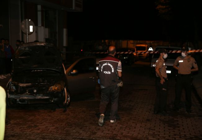 "iki otomobil ateşe verildi" iddiası polisi alarma geçirdi 3