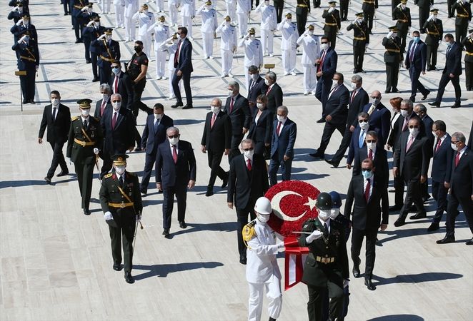 Büyük Zafer'in 98. yıl dönümü kutlanıyor!  İlk tören Anıtkabir'de - FOTO GALERİ 2