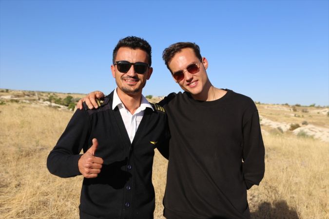DJ Ben Böhmer Kapadokya'da sıcak hava balonunda performans sergiledi 8