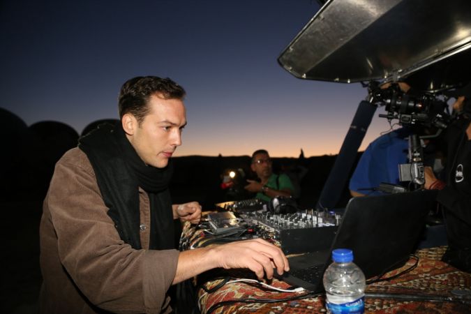 DJ Ben Böhmer Kapadokya'da sıcak hava balonunda performans sergiledi 2