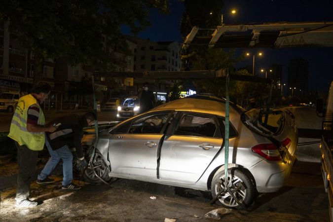 Ankara'da korkunç kaza! Arkadaşlarını olay yerinde bırakıp kaçtılar 2