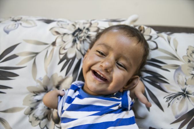 İdlibli 14 aylık Muhammed bebek, tetkikler için hastaneye götürüldü 7