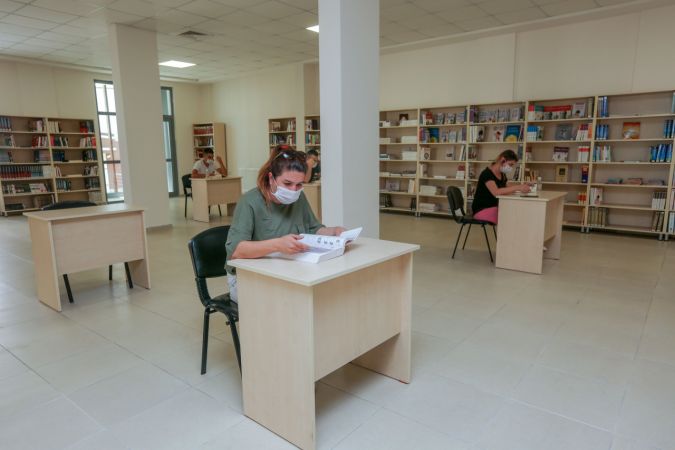 Yeniden kapılarını açıyor...Yenimahalle kütüphanelerine pandemi düzenlemesi - Ankara 7