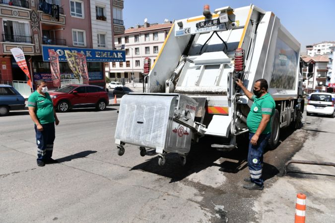 Mamak Belediyesi ilçede Akıllı Atık Toplama Sistemini hayata geçiriyor! Konteynerden Al Haberi 4