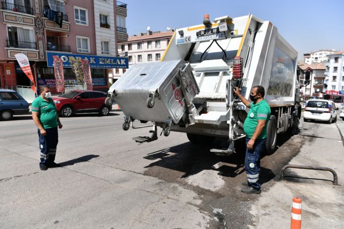 Mamak Belediyesi ilçede Akıllı Atık Toplama Sistemini hayata geçiriyor! Konteynerden Al Haberi 5