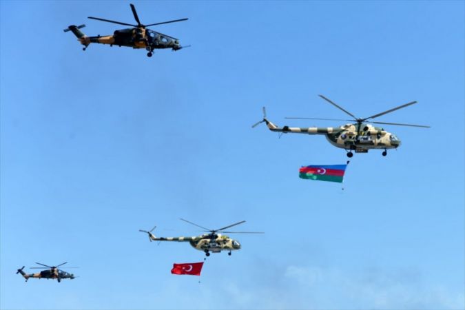 Türkiye ve Azerbaycan'dan savaş sahnelerini aratmayan tatbikat 5