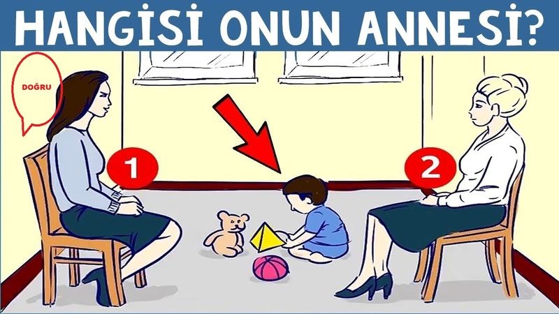 Hangisi çocuğun annesi! FBI'ın özel ajanlar için hazırladığı görsel test ilginizi çekecek 4