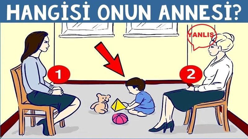 Hangisi çocuğun annesi! FBI'ın özel ajanlar için hazırladığı görsel test ilginizi çekecek 3