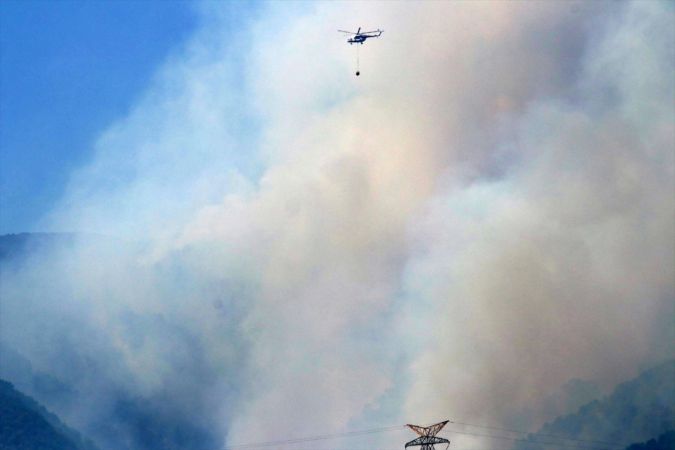 MSB'den Hatay'daki orman yangınına ilişkin açıklama 4