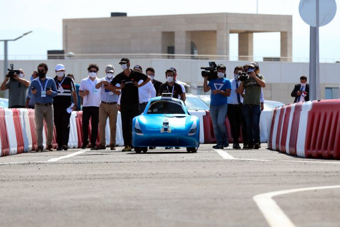 Bakan Varank, Robotaksi Binek Otonom Araç Yarışması'nı izledi 60