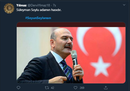 Sosyal Medya Süleyman Soylu ile Çalkalanıyor! Ankara ve 80 Şehirden Sevgi Seli... 24