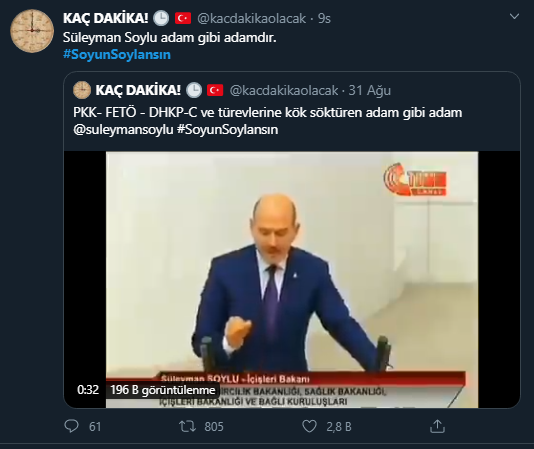 Sosyal Medya Süleyman Soylu ile Çalkalanıyor! Ankara ve 80 Şehirden Sevgi Seli... 34