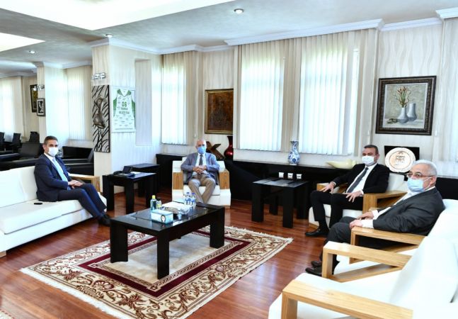 Yenimahalle Belediye Başkanı Fethi Yaşar'dan Mamak Belediye Başkanı Murat Köse'ye ziyaret 3