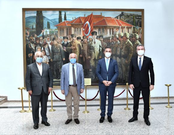 Yenimahalle Belediye Başkanı Fethi Yaşar'dan Mamak Belediye Başkanı Murat Köse'ye ziyaret 4