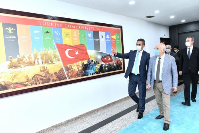 Yenimahalle Belediye Başkanı Fethi Yaşar'dan Mamak Belediye Başkanı Murat Köse'ye ziyaret 5
