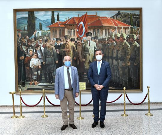 Yenimahalle Belediye Başkanı Fethi Yaşar'dan Mamak Belediye Başkanı Murat Köse'ye ziyaret 6