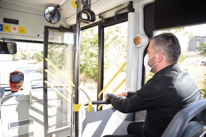 Başkan Çetin, Halk Otobüsüne Binerek Vatandaşları Uyardı - Ankara 5