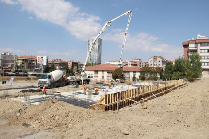 Çankaya Belediyesi'nin yeni hizmet binasının temeli atıldı - Ankara 2