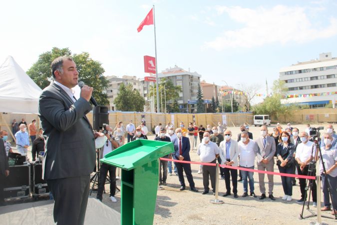 Çankaya Belediyesi'nin yeni hizmet binasının temeli atıldı - Ankara 1