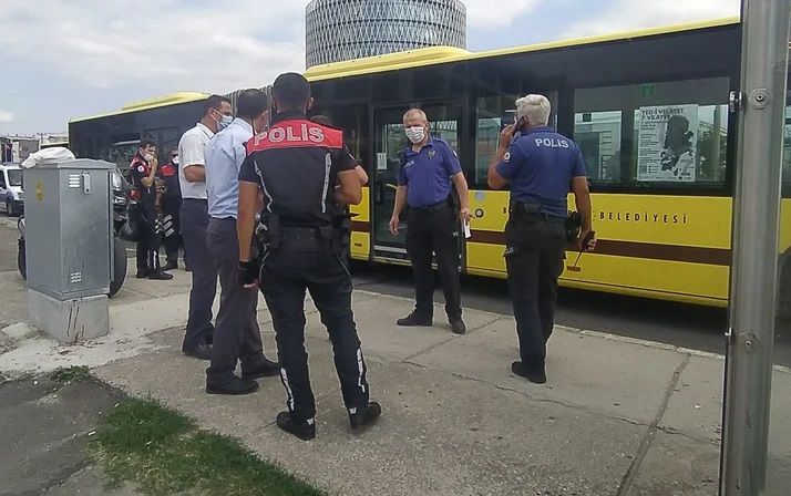 Belediye otobüsünde maske tartışmasında dehşet! Şoför yolcuyu bıçakladı 2