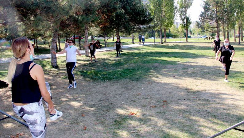 Çankaya açık hava spor etkinliklerine yeniden başladı - Ankara 3