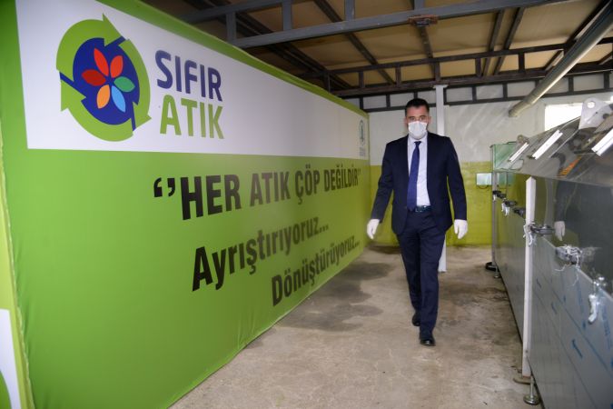 Pursaklar Belediyesi, organik gübre üretimine başladı - Ankara 1