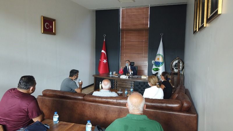 Başkan Şimşek Site Sakinlerinin Sorunlarını Dinledi… - Ankara 4